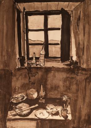 In  my kitchen, Patmos 1963