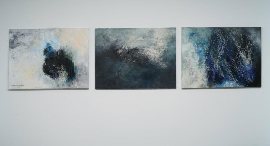 black, white and between