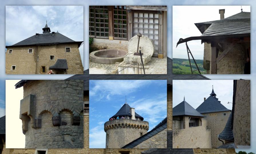 Détails du château de Malbrouck