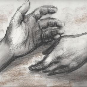 Io ci sarò  (carboncino)