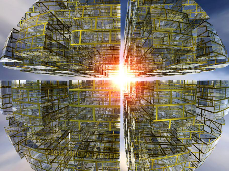 Segmented Space Ball Segmented Space Ball