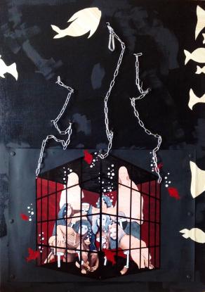 Caged- lot  2/13