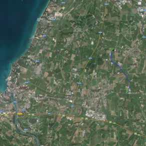 +45° 26' 24.01", +10° 46' 51.21" / +45° 27' 40.15", +10° 46' 10.64"