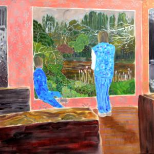 MLGS01E20 Adam and Eve's Simulacrum and Simulation, 58 x 72