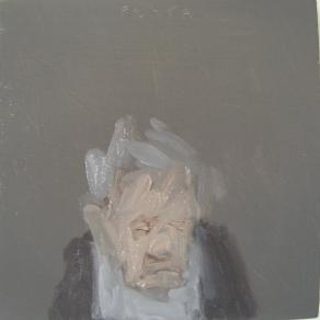 Man Waiting for Dinner with a Bib On