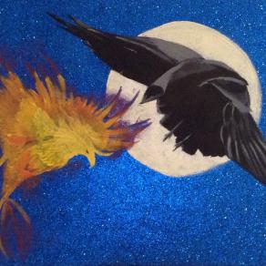 La rinascita ( il Corvo e la Fenice )