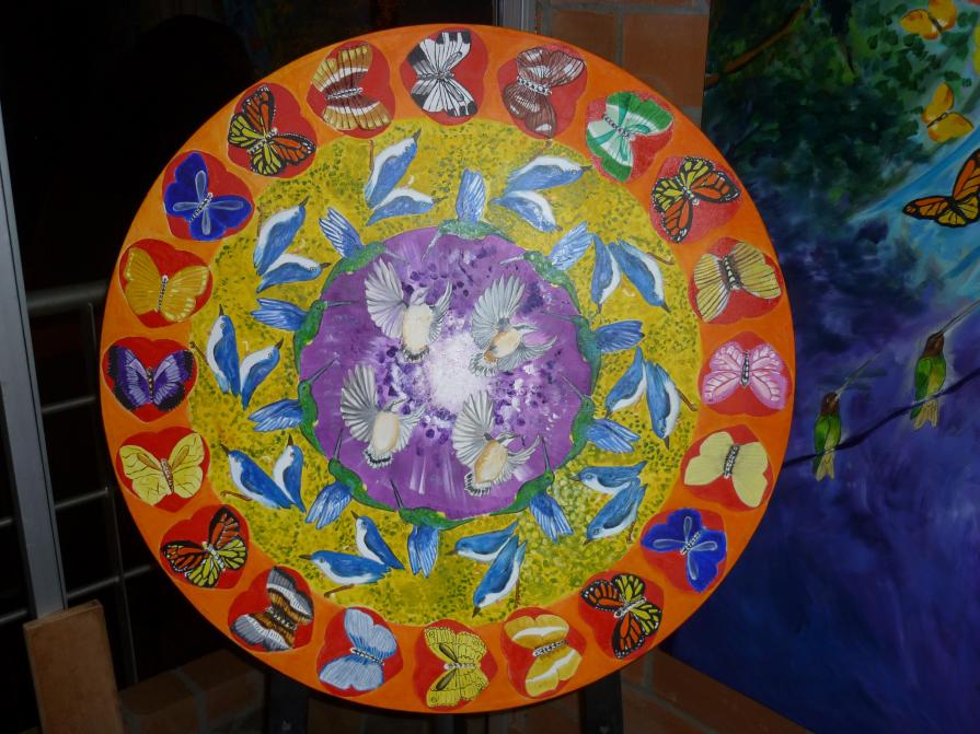 Mandala Birds / Mandala Pájaros