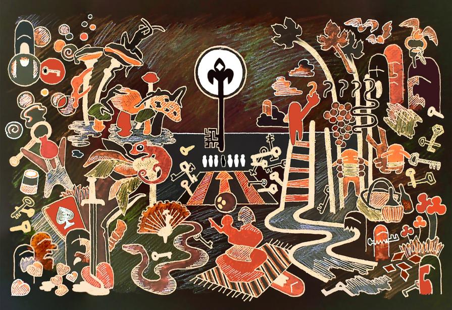 Metamorfosi, colour layout