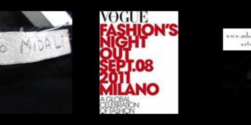 MARTINO MIDALI  and  MHAMILTON ARTS  per Vogue Fashion Night Out 2011