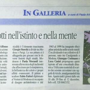 L'ISTINTO E LA MENTE al Club Meridiana di Modena