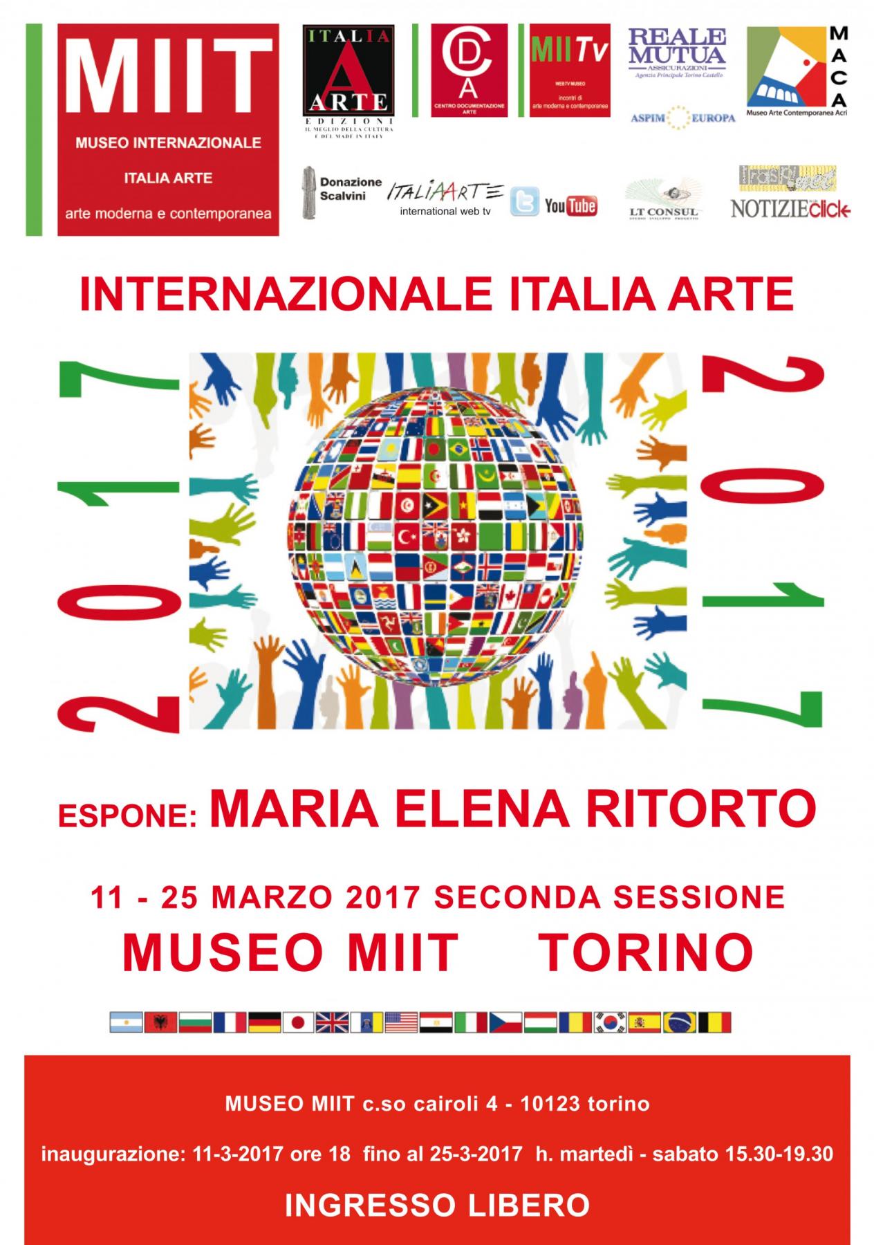 INTERNAZIONALE ITALIA ARTE 2017