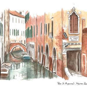MAD on Paper - Giancarlo De Petris: Venezia, storie d’acqua. Sketchcrawl