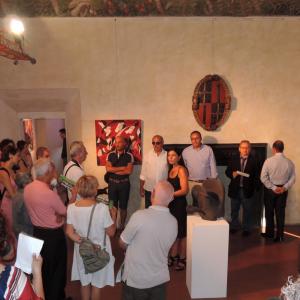 LE FOTO DELL'INAUGURAZIONE di ABSTRACTA A SABBIONETA (MN)