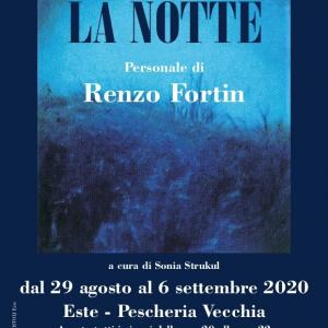 "La notte" mostra personale di Renzo Fortin