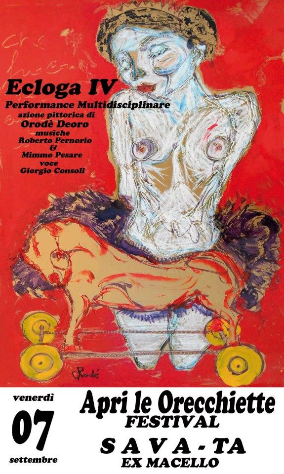 Ecloga IV.  (Performance multidisciplinare) 