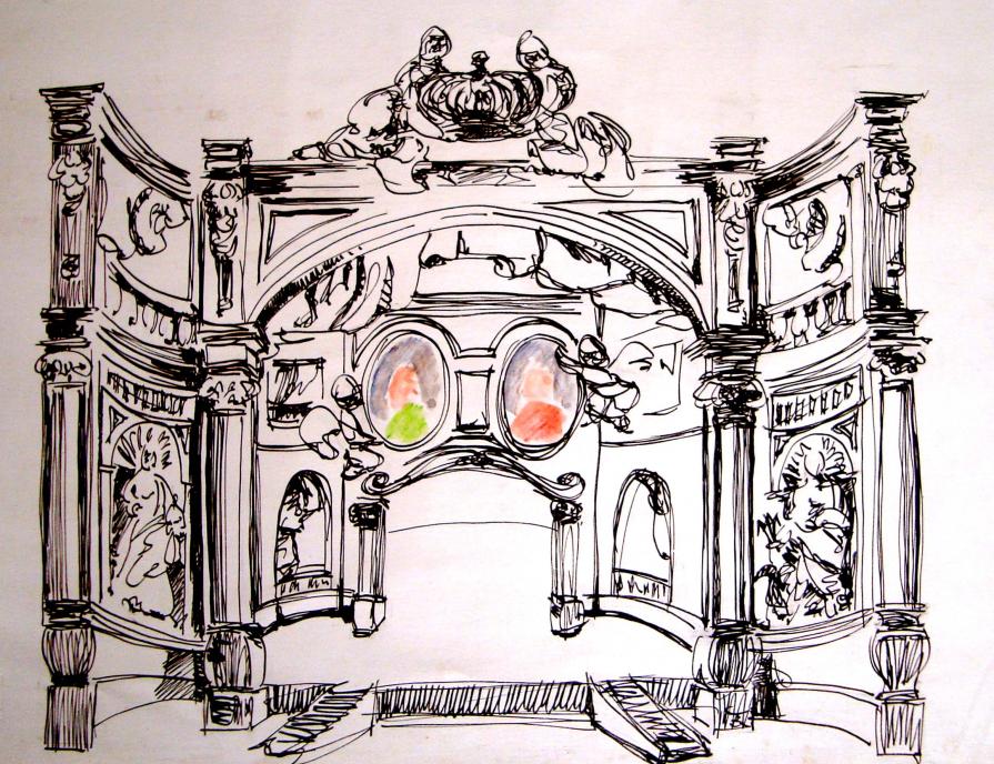 Scenography sketch 