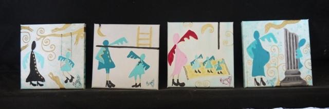 Quadrittico - Serie "Angel" 1