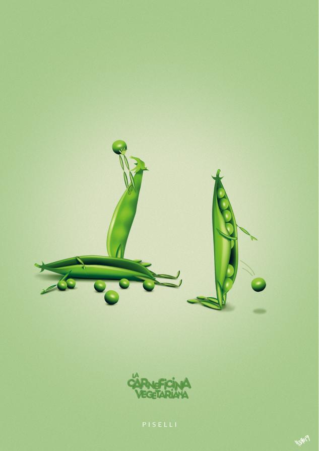 LA CARNEFICINA VEGETARIANA - PISELLI