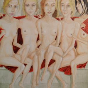 Minute intrattenutesi perché intrigate - SORPRESE nella foto di gruppo - Potenti e indipendenti (particolare)