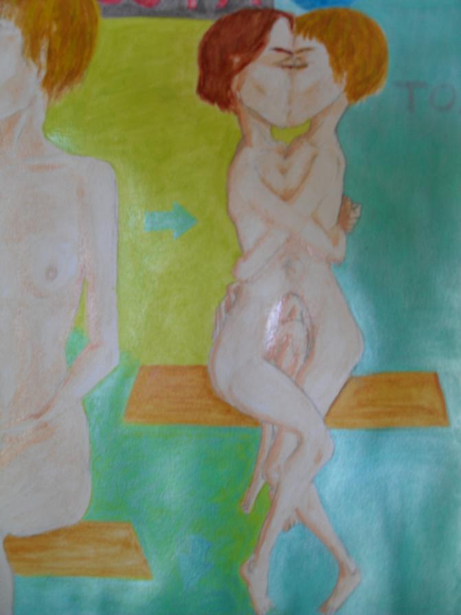 Small women in love - Al primo incontro (particolare)