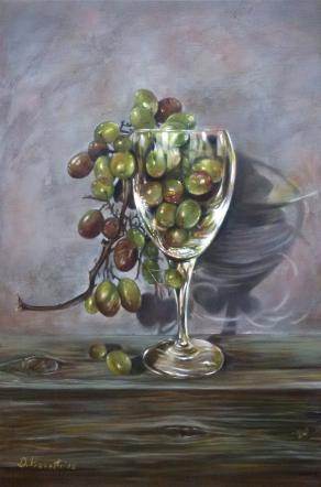 Calice con Uva
