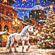 .... Unicorno Sotto le Stelle di Natale!!! ....