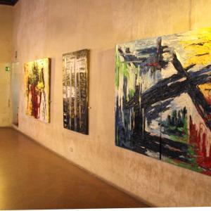 LE FOTO DELL'INAUGURAZIONE di ABSTRACTA A SABBIONETA (MN)