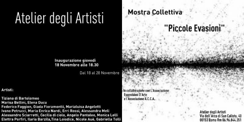 PICCOLE EVASIONI PICCOLE EVASIONI