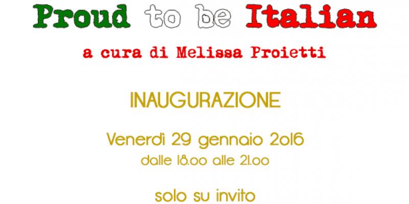 MUST HAVE - Proud to be Italian