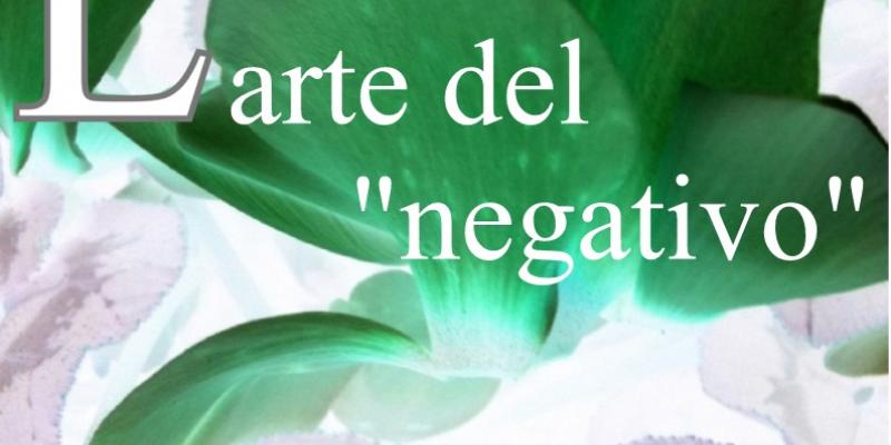 L'arte del "negativo" L'arte del "negativo"