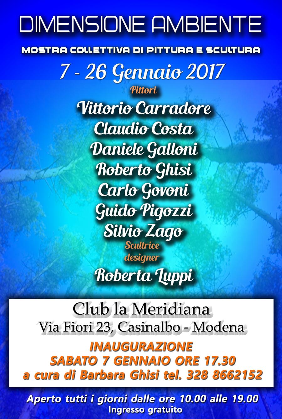 Dal 7 Gennaio a Modena visioni personali del paesaggio in "Dimensione ambiente"