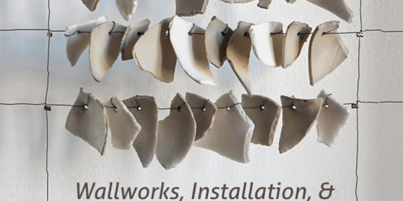 Cornelia Klein: Wallworks, Installation, & Jewelry in Porcelain