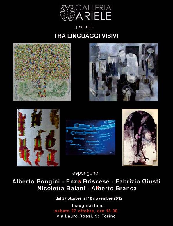 Alberto Branca "Tra linguaggi visivi" 