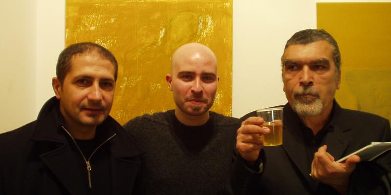 Umberto Manzo, Lello Torchia, Luigi Castiglione (a destra) 2004.