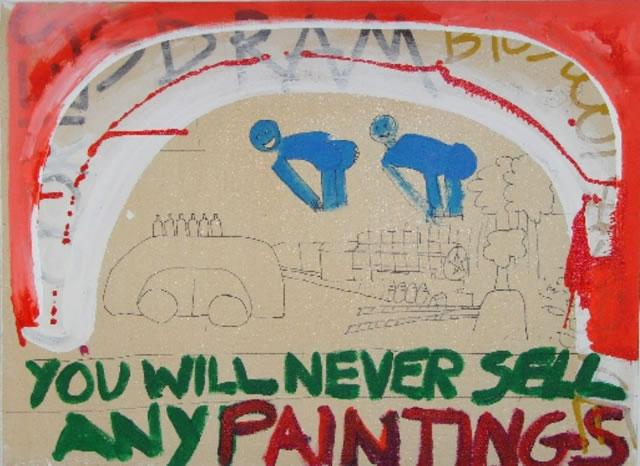 You will never sell any of your paintings