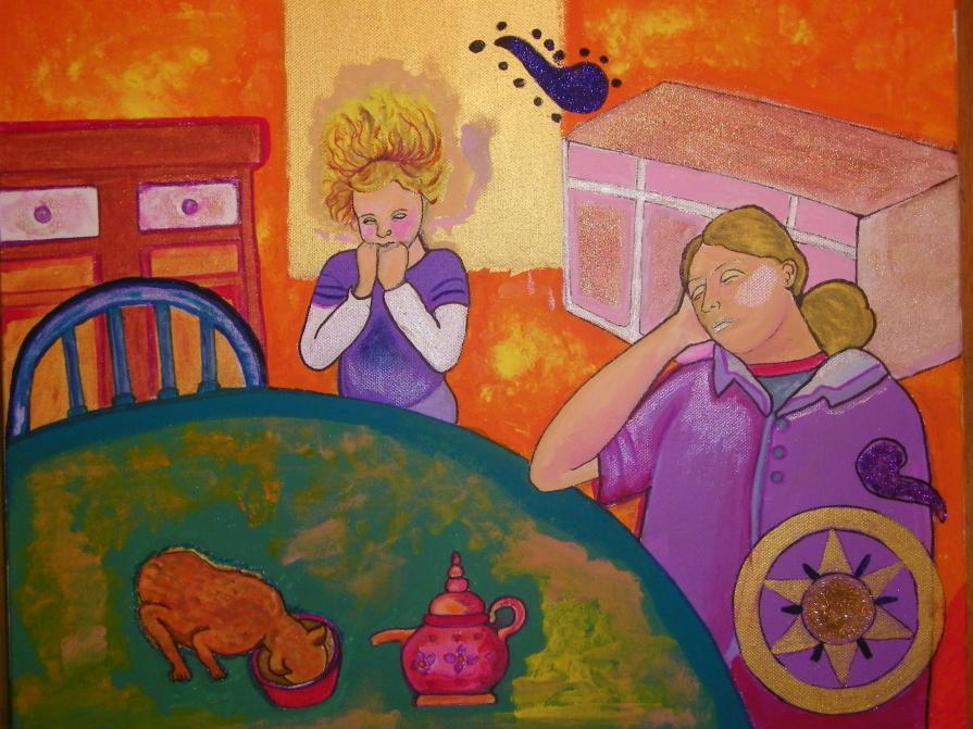 FAMIGLIA STRAMBA CON MICINO