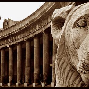 Napoli, Piazza del Plebiscito - una foto di Augusto De Luca. /526