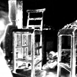 Nello studio di Luc.