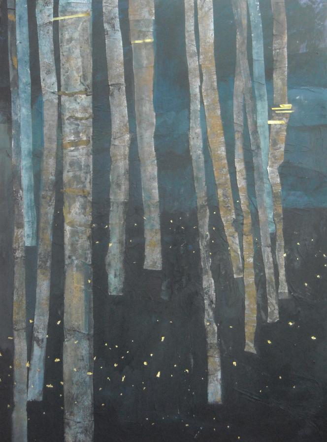 Notturno tra i pioppi e lucciole Notturno tra i pioppi e lucciole