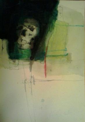 Verde n 3 - Tecnica mista su carta 2015