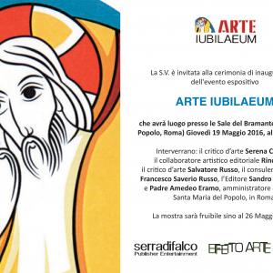 Ad Arte Jiubileum presso le Sale Del Bramante A roma dal 19 al 26 maggio 2016 