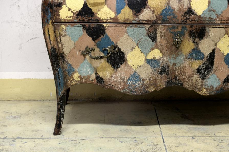 GLIARLECCHINO-collezione di mobili dipinti