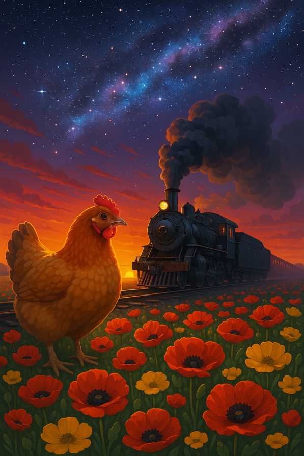 Viaggio tra stelle e papaveri...!!!