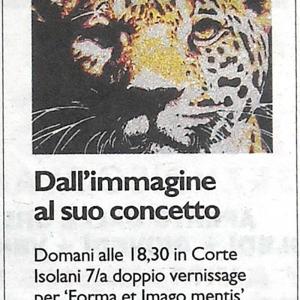 DOPPIO VERNISSAGE A CORTE ISOLANI (BOLOGNA)