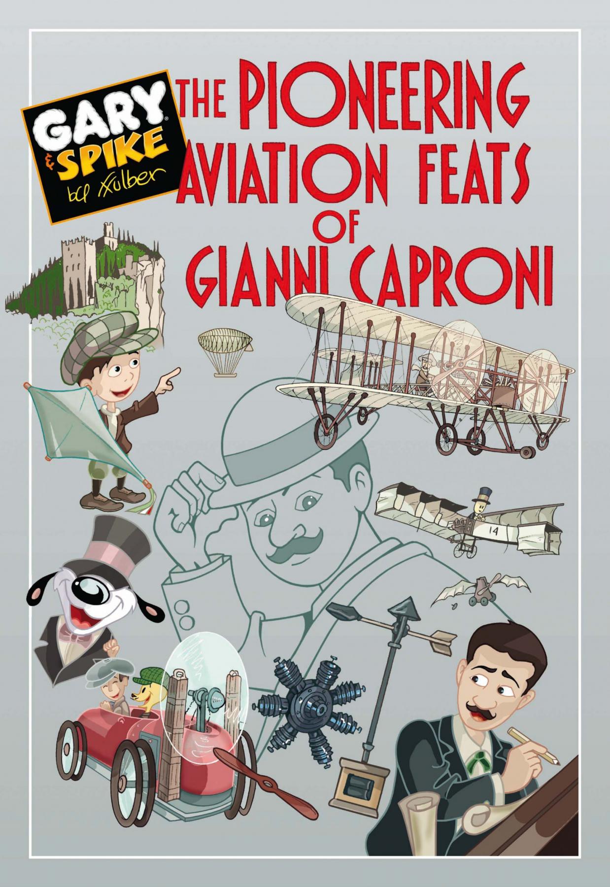 IL CAPRONI A FUMETTI DI FULBER AL CASINÒ DI ARCO ( TRENTO )