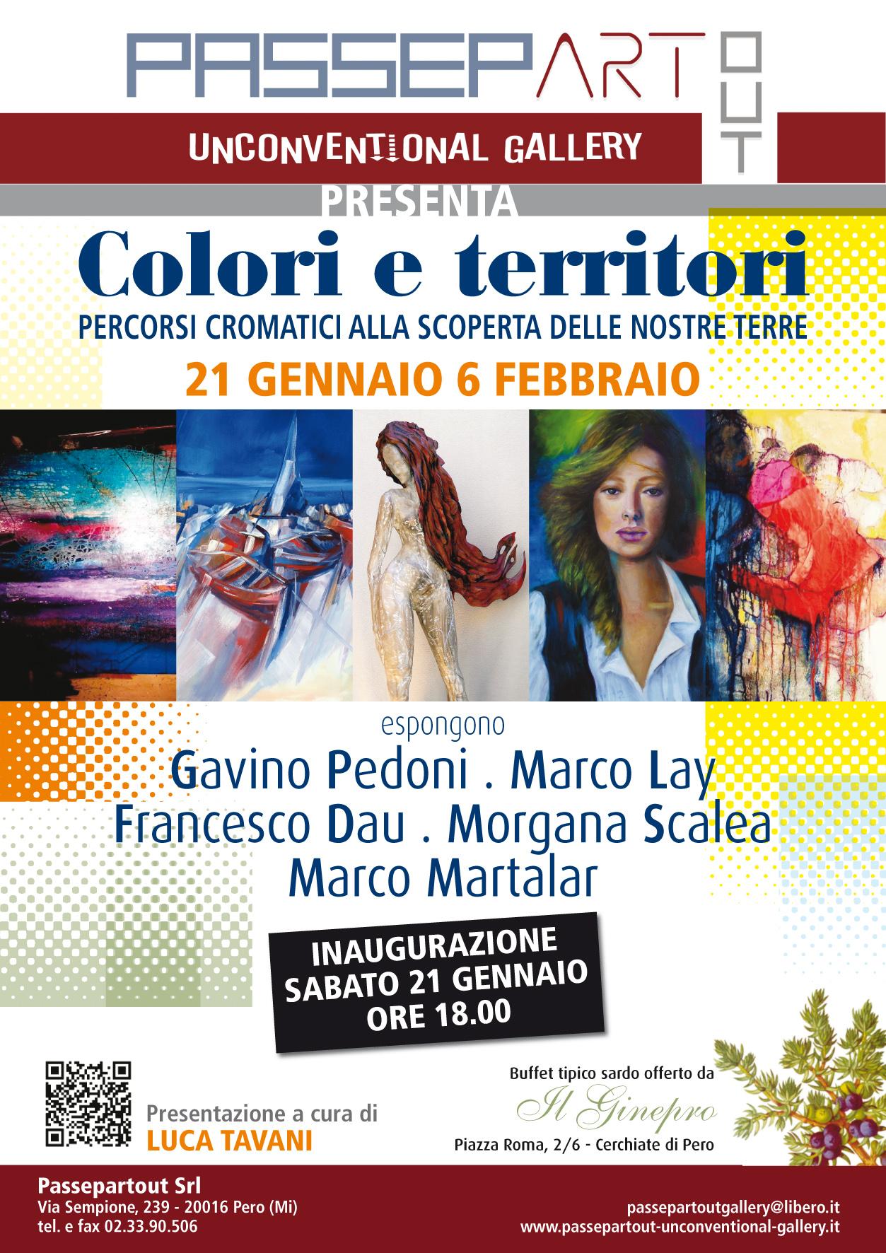 COLORI E TERRITORI: Percorsi Cromatici alla scoperta delle nostre Terre COLORI E TERRITORI: Percorsi Cromatici alla scoperta delle nostre Terre