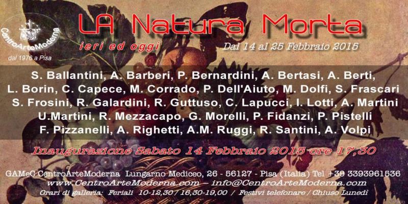  La Natura Morta : ieri ed oggi