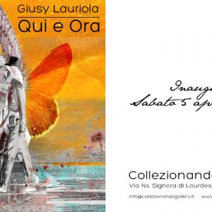 mostra personale "Qui e Ora" a cura di Ada Egidio