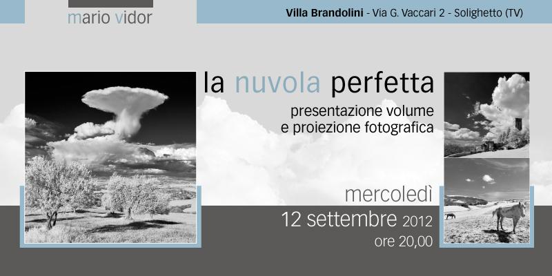 Presentazione libro Mario Vidor - Vedi locandina