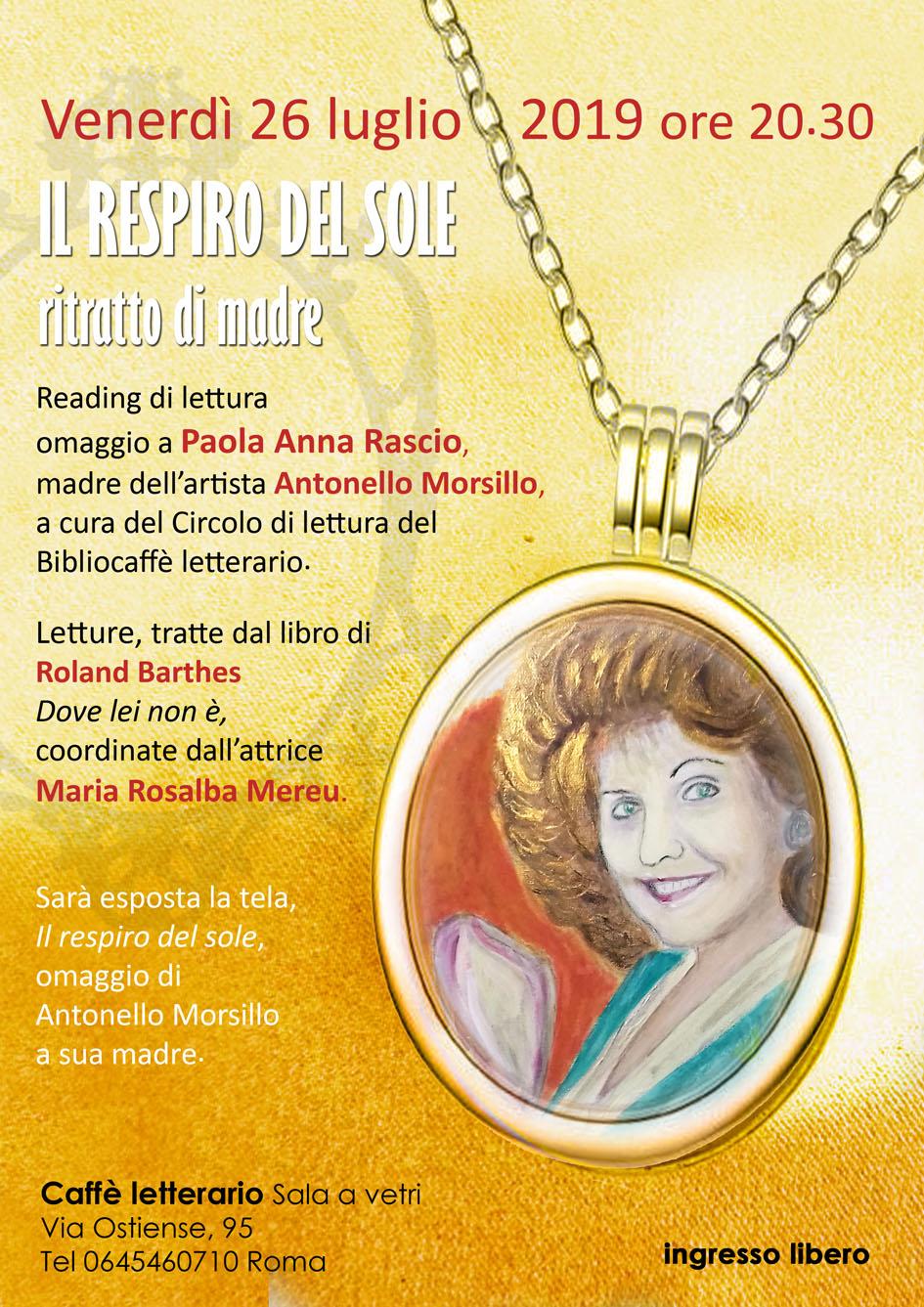 Il respiro del sole ritratto di madre